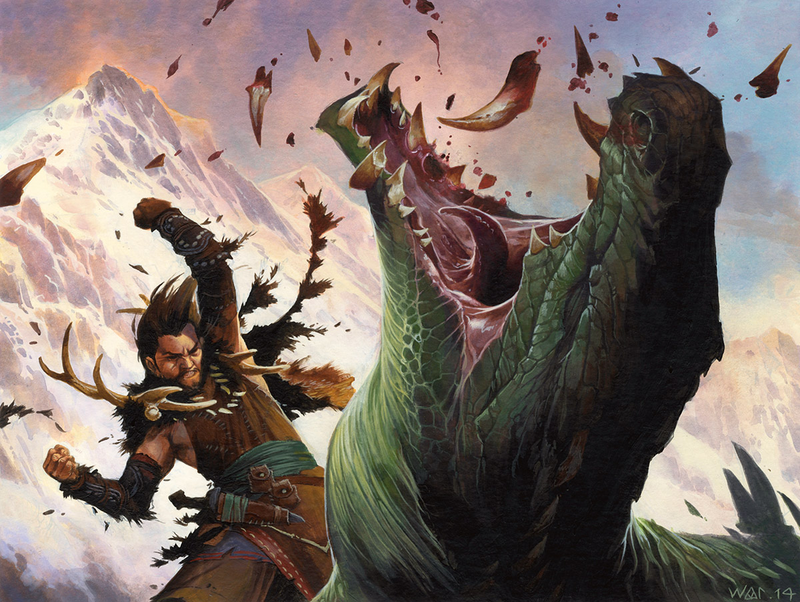 Illustration for article titled Dragons Rule The Skies In The Latest Magic: The Gathering Expansion